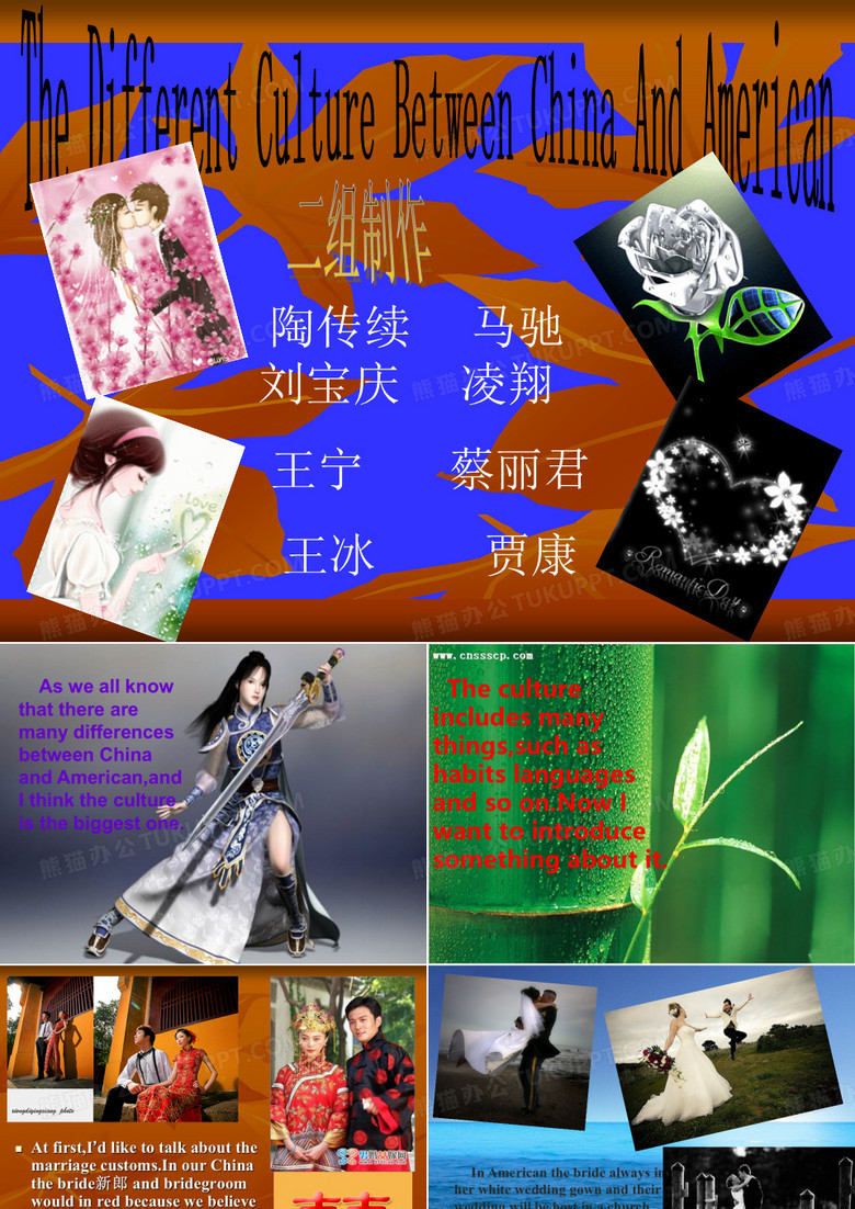 好全的中西方文化差异英文