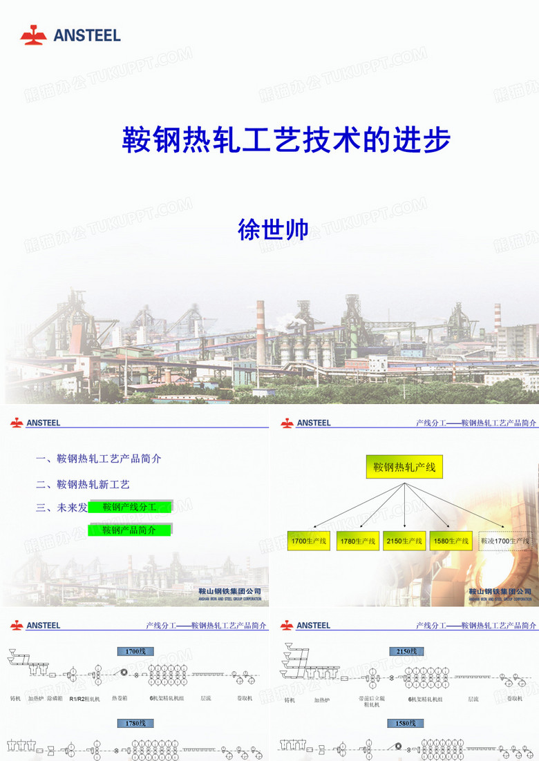 鞍钢热轧工艺技术的进步