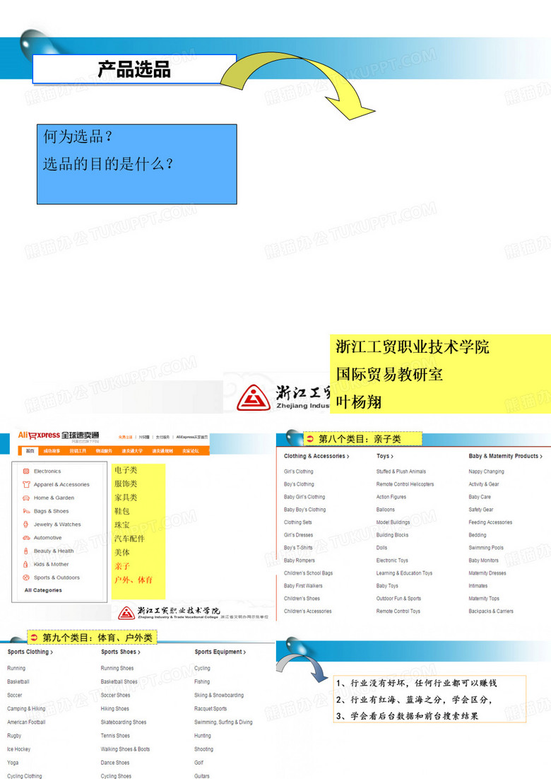 速卖通 产品选品