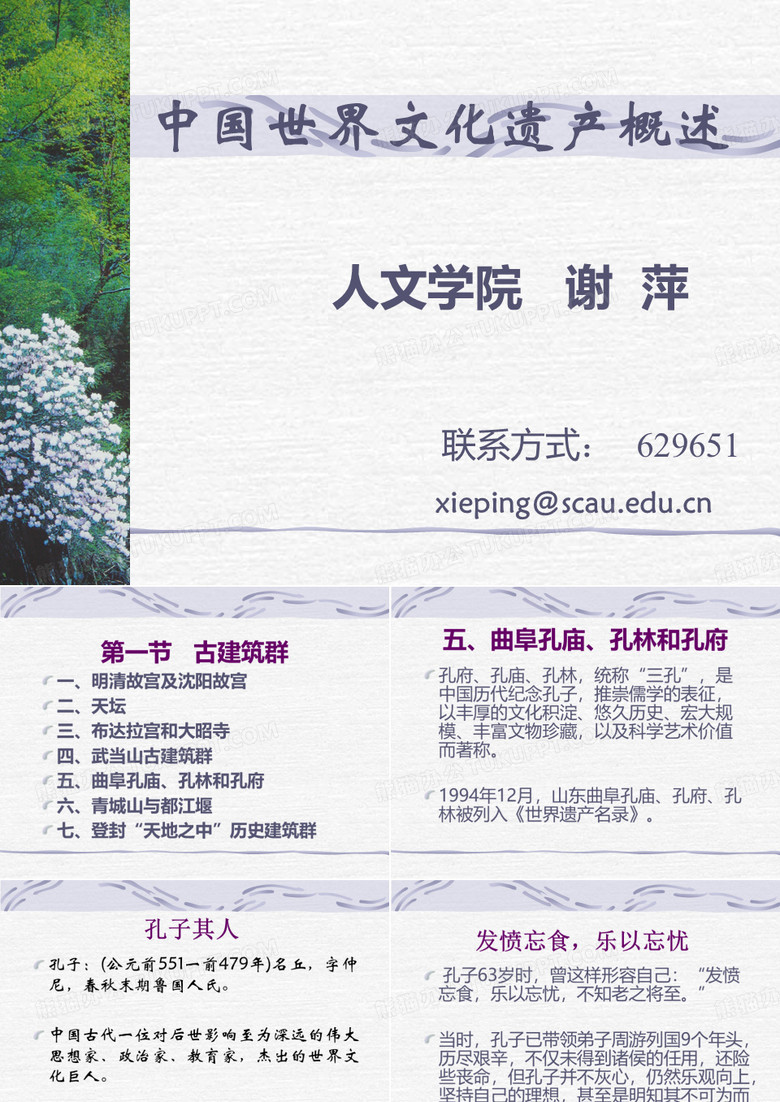 五、孔府孔林孔庙