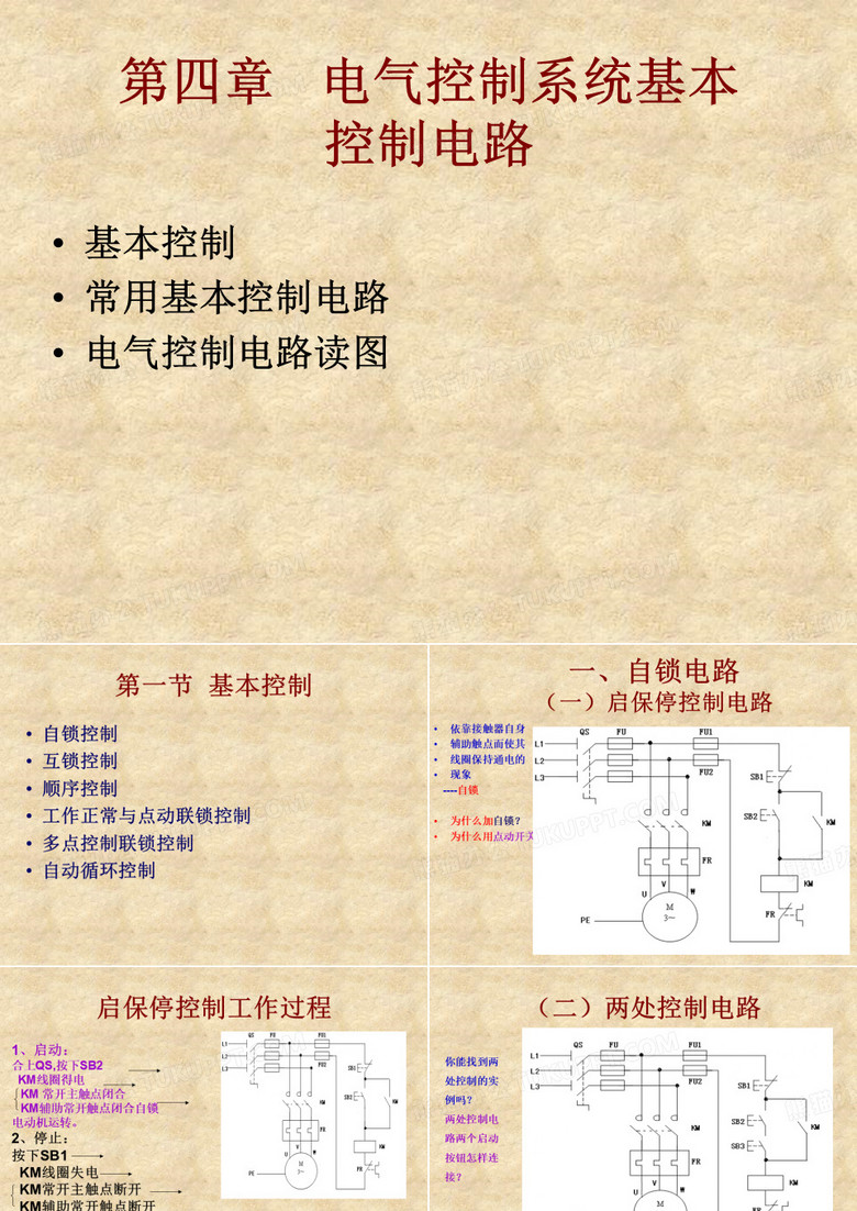 电动机控制线路图