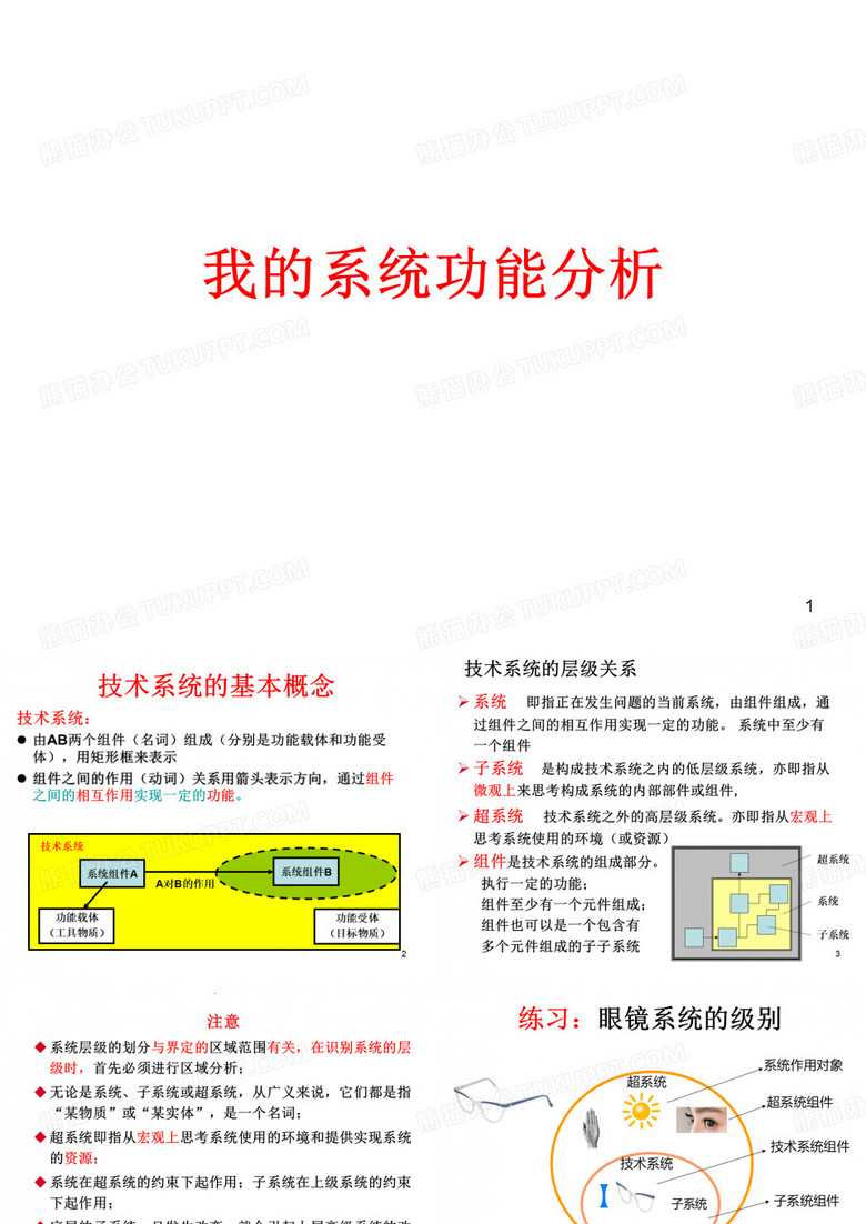 功能分析 TRIZ