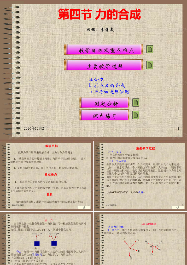 合力PPT课件