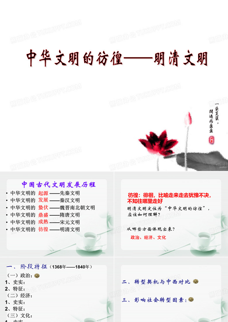 中华文明的彷徨