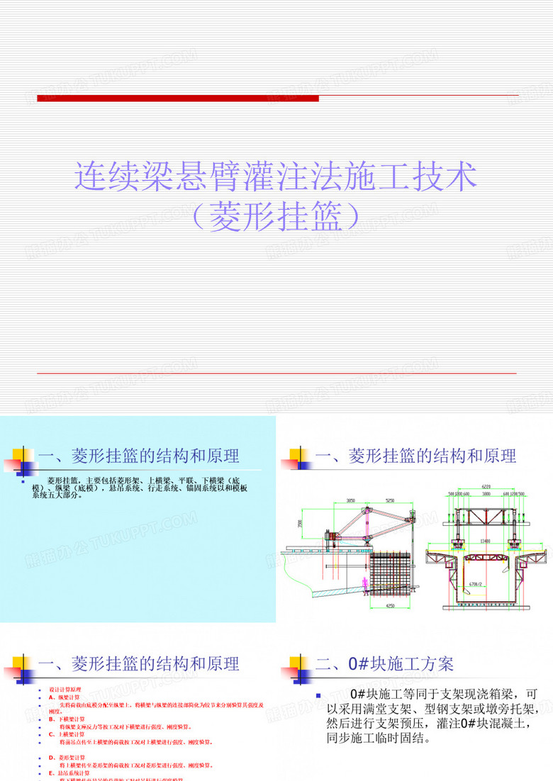 挂篮悬臂施工