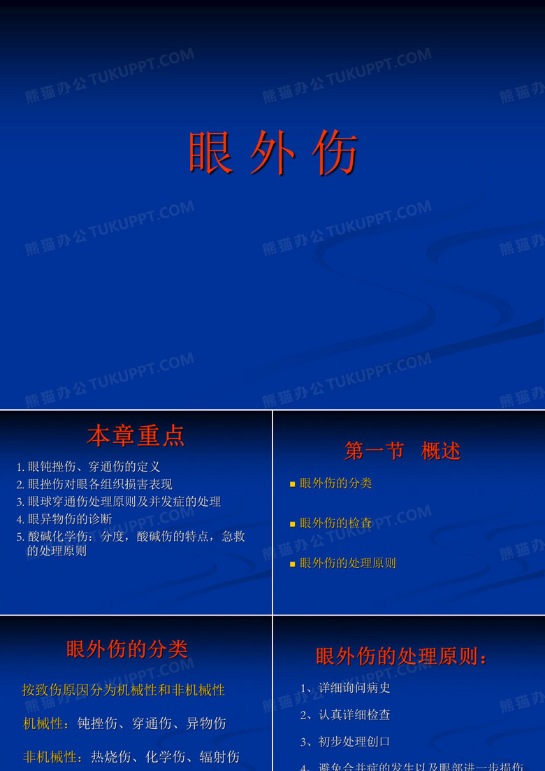 眼外伤