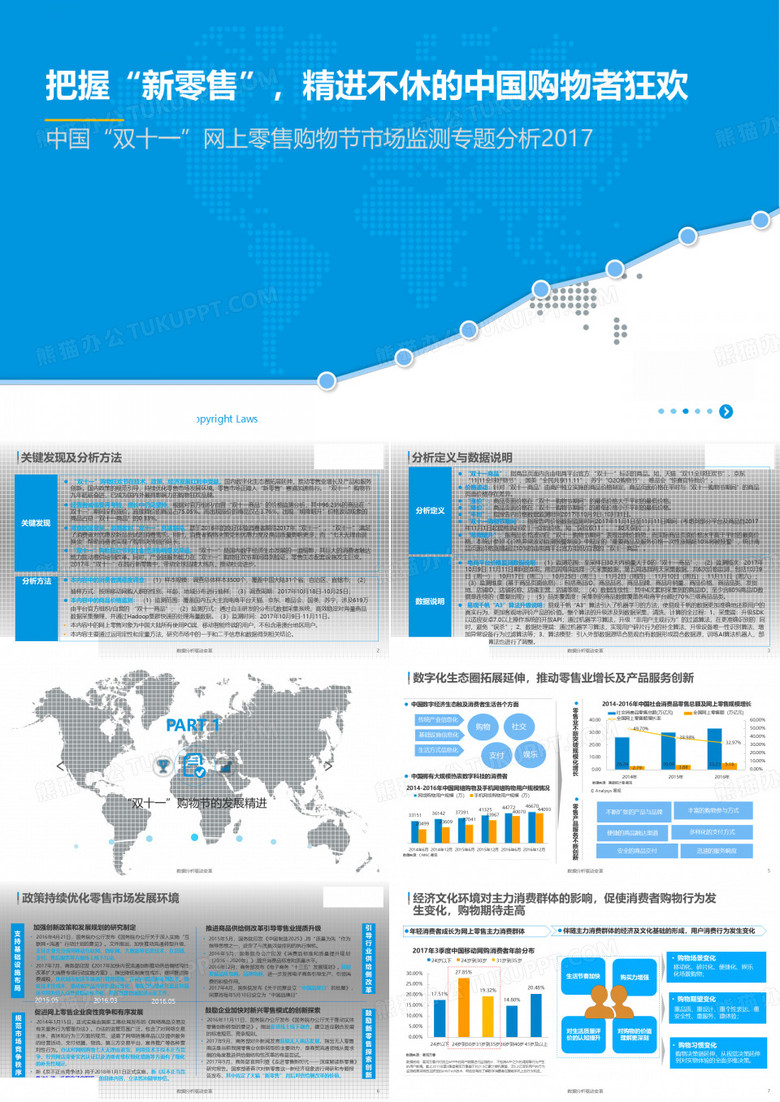 电子商务中国“双十一”网上零售购物节市场监测专题分析：把握“新零售”- 易观智库-41页