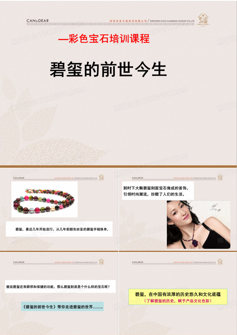2013培训教材-彩宝碧玺篇