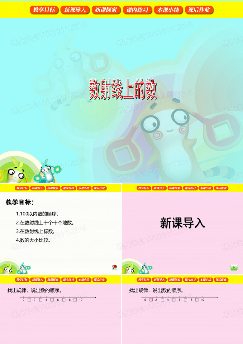 数射线上的数