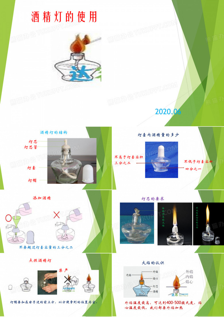 酒精灯的使用课件