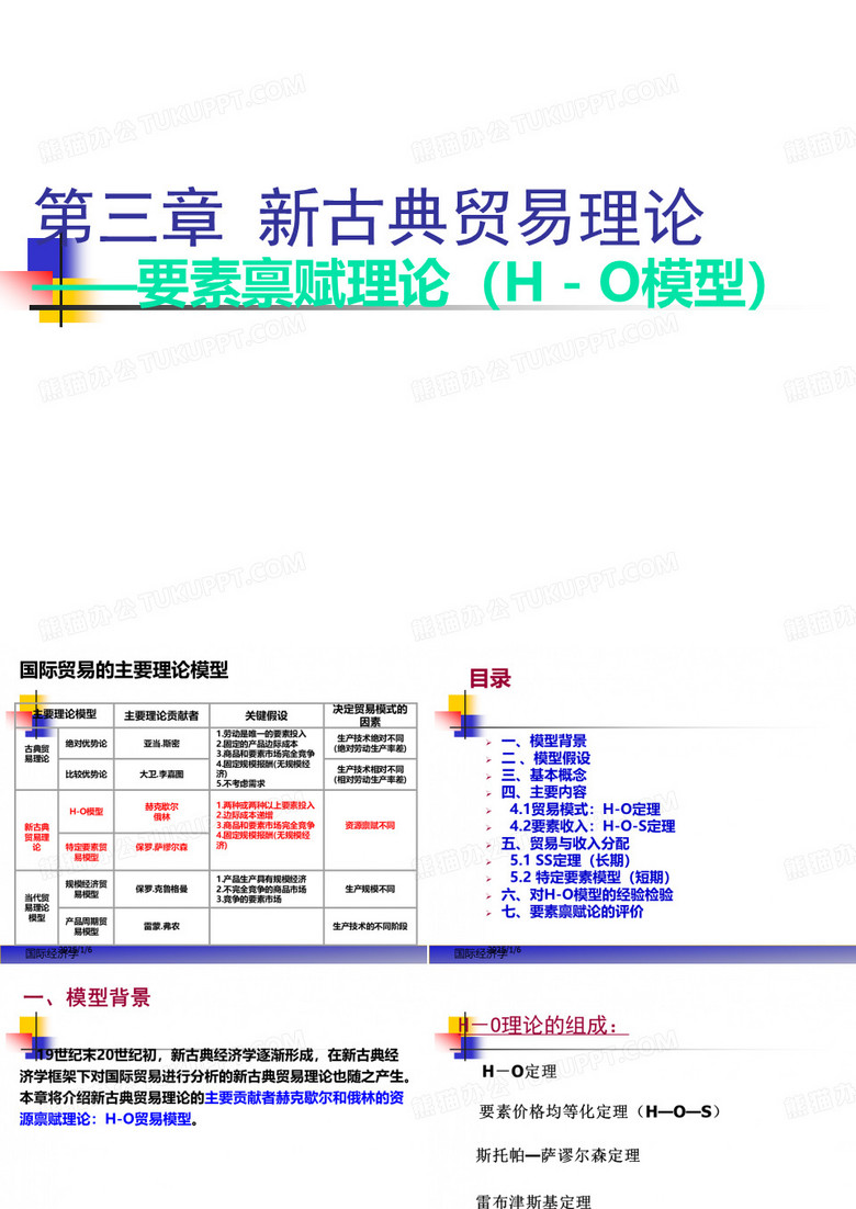 新古典贸易理论