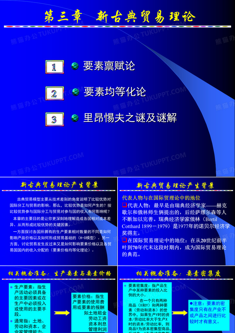 新古典贸易理论