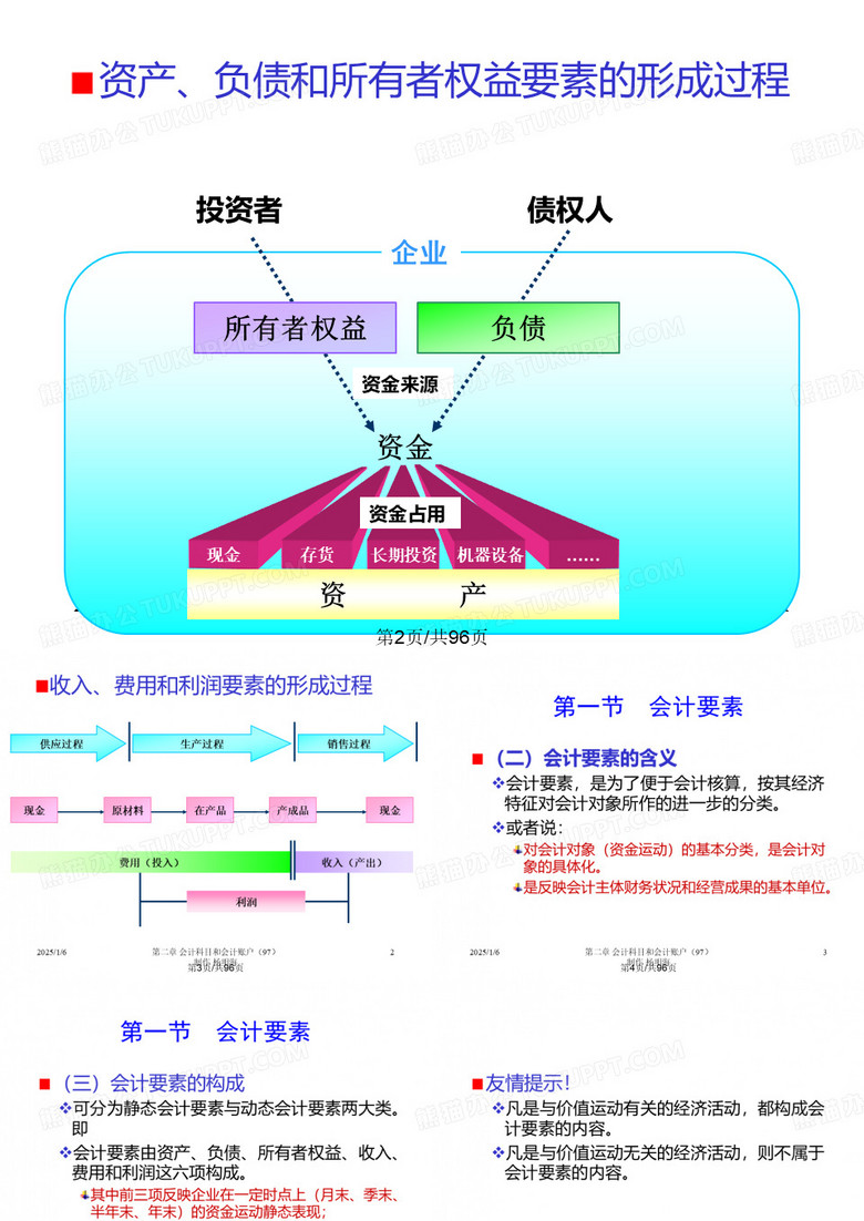 会计科目与会计账户
