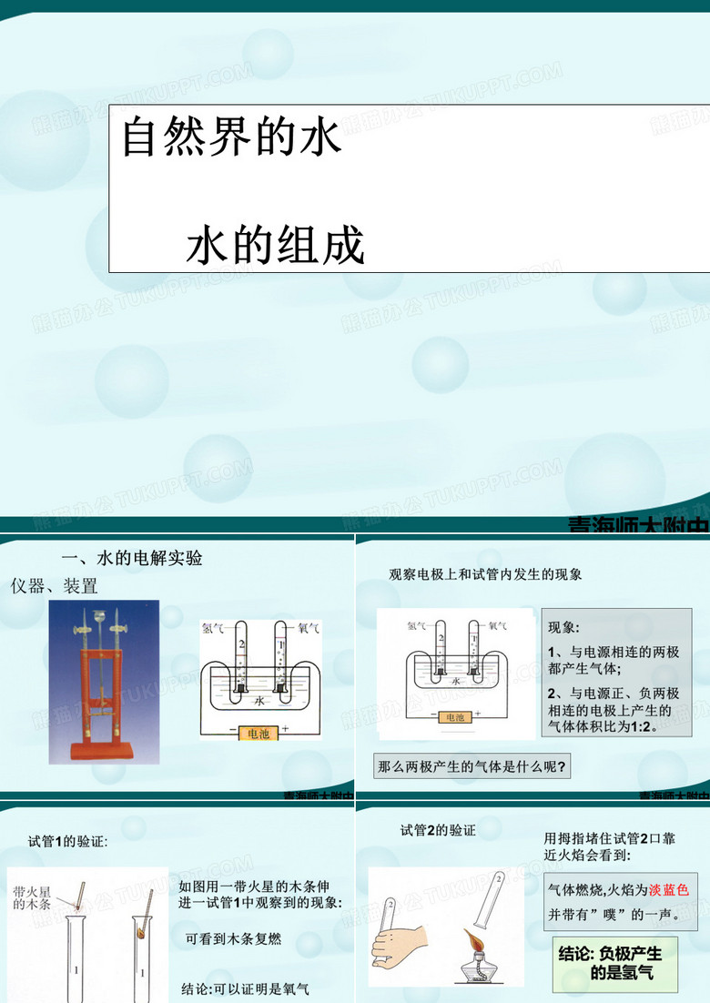 电解水课件