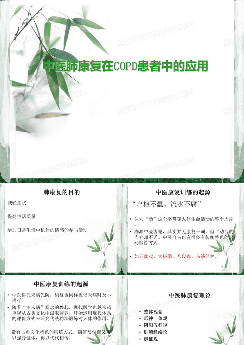 中医肺康复