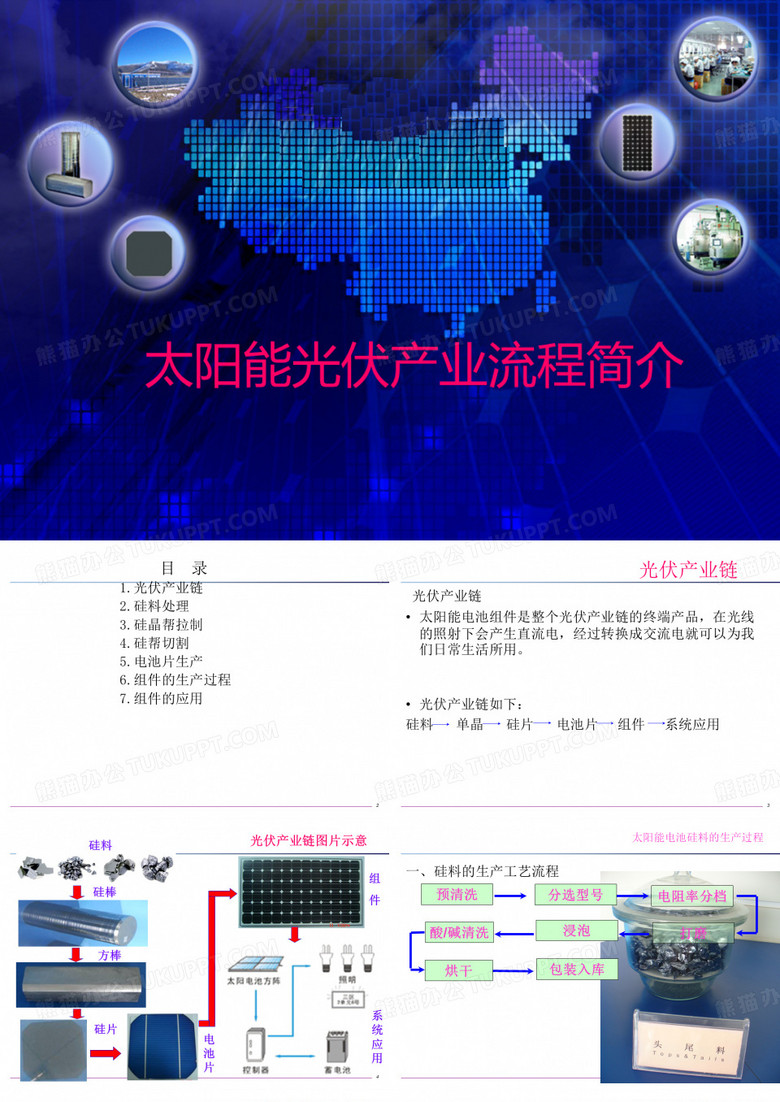 光伏产业流程PPT