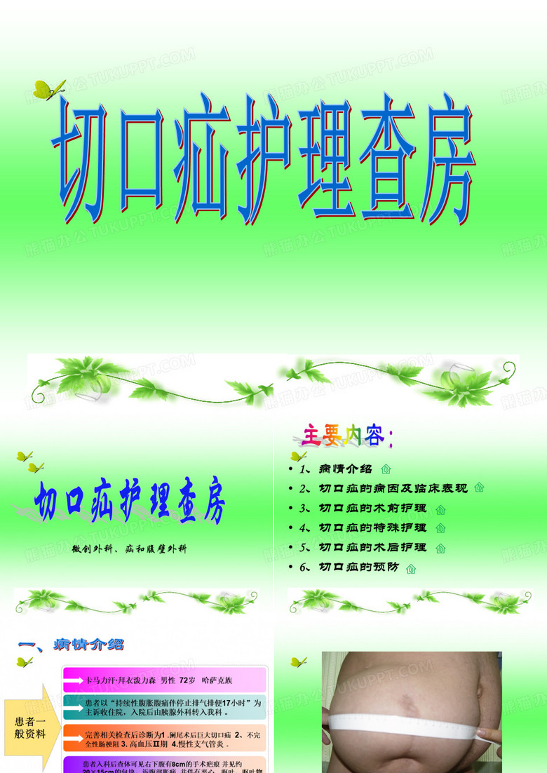 切口疝教学查房 PPT课件