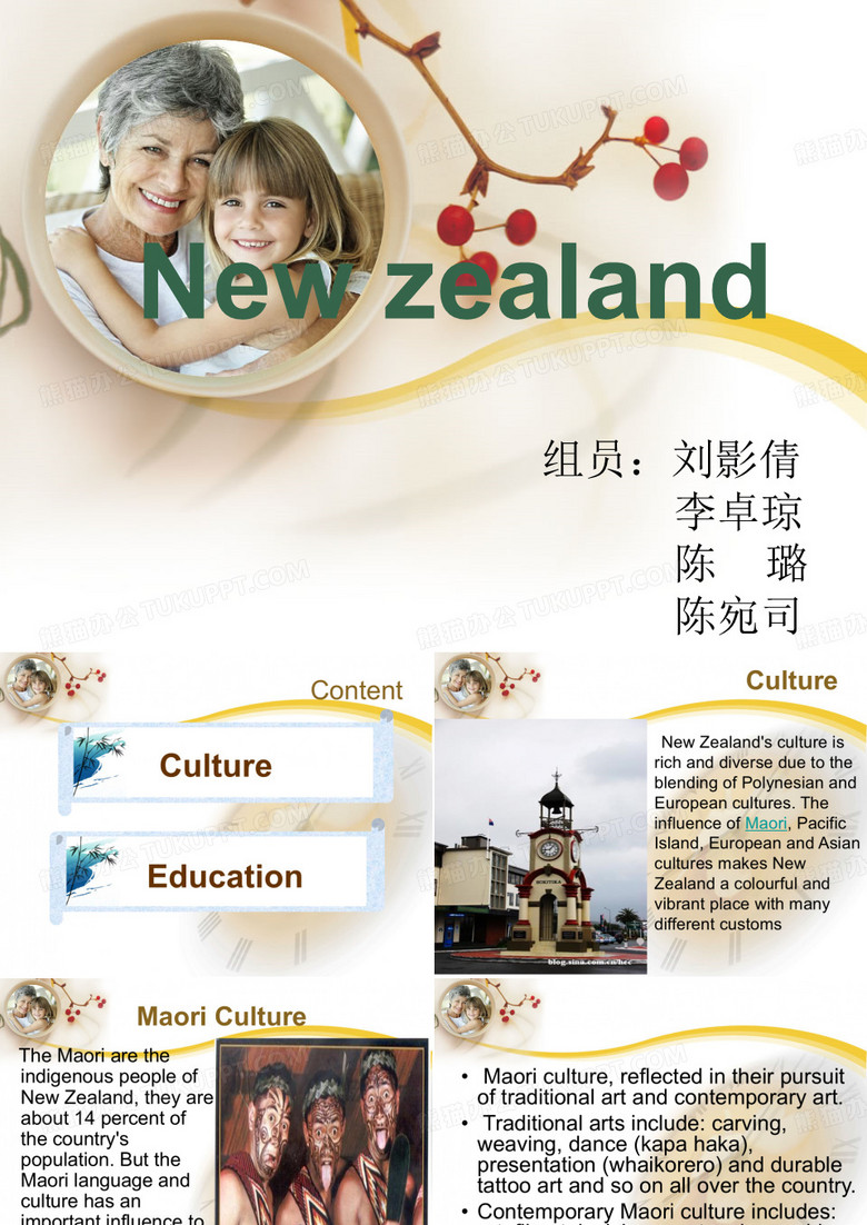 新西兰英文简介