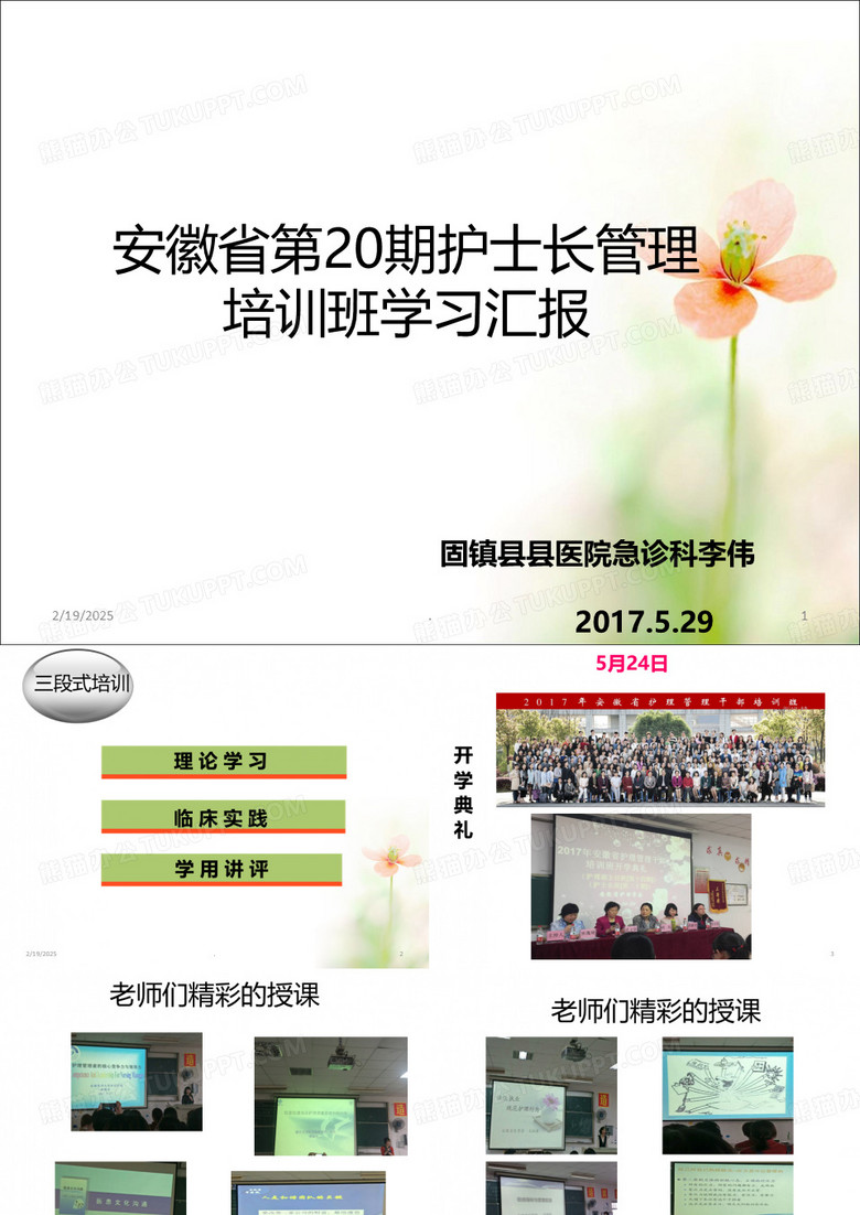 护士长管理培训班学习汇报李伟PPT课件