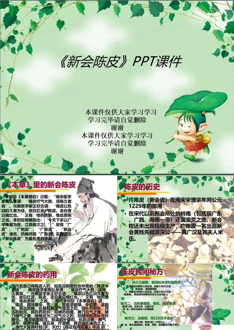 《新会陈皮》PPT课件