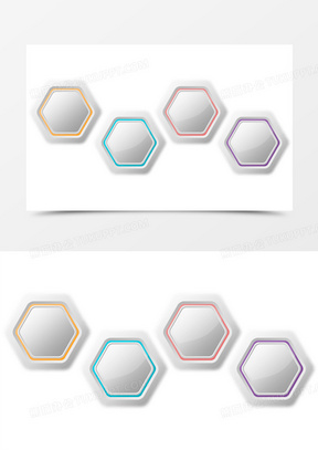 六边形图片素材