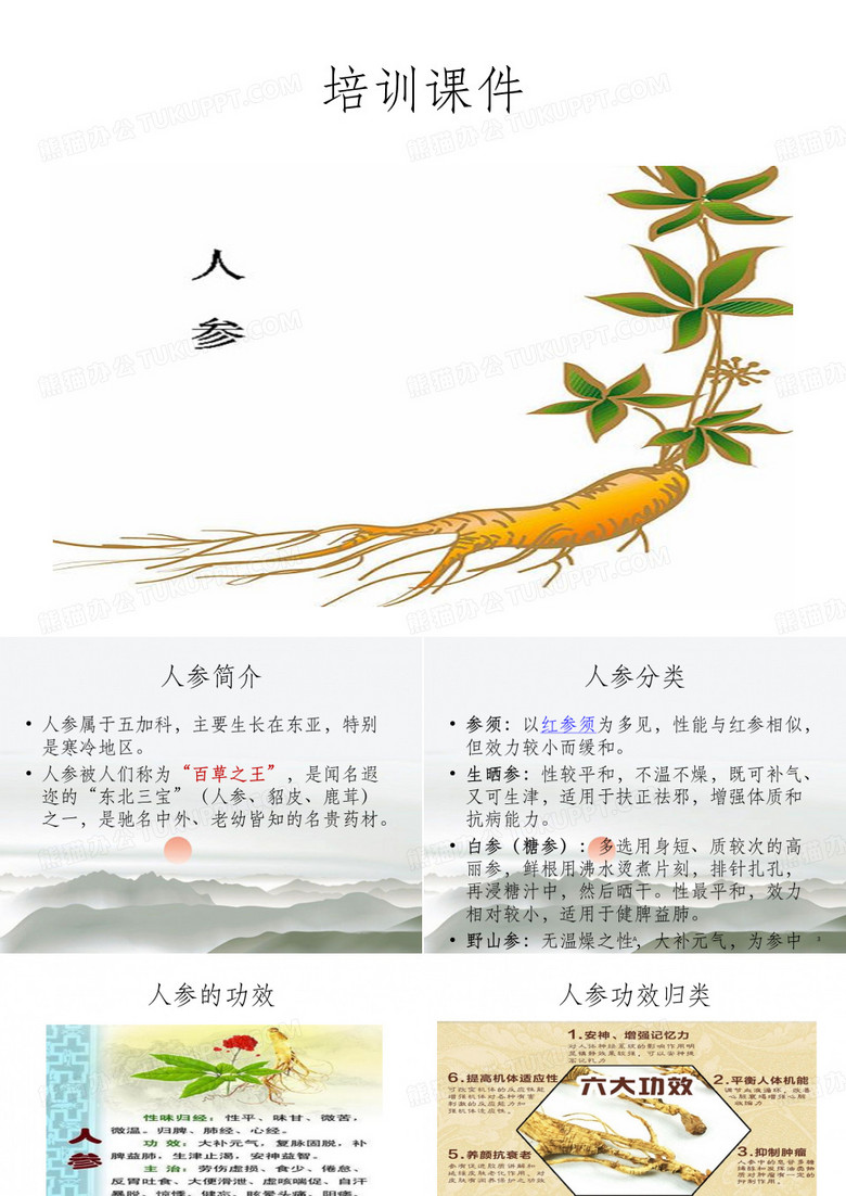 参茸产品分类及功效