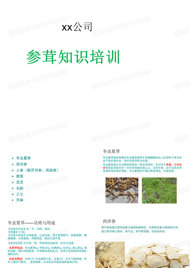 参茸知识培训(14-37)课件