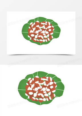 手绘芡实免抠元素