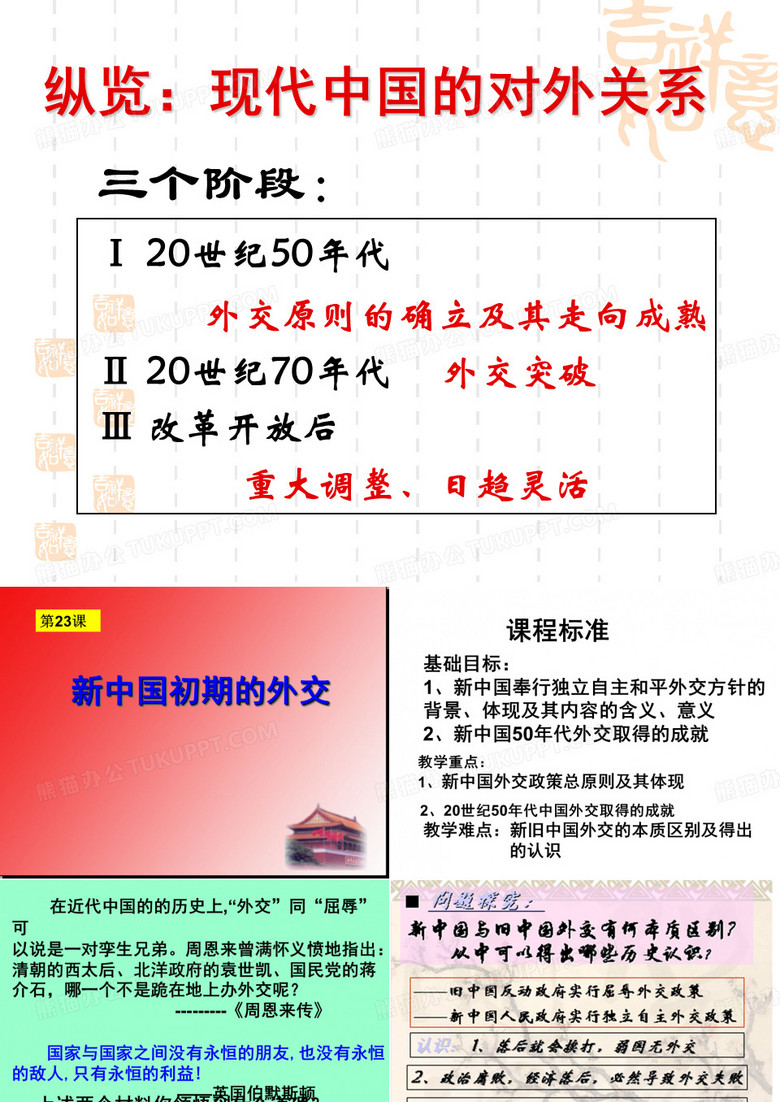 新中国初期的外交