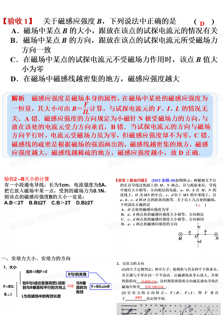 磁场对电流的作用