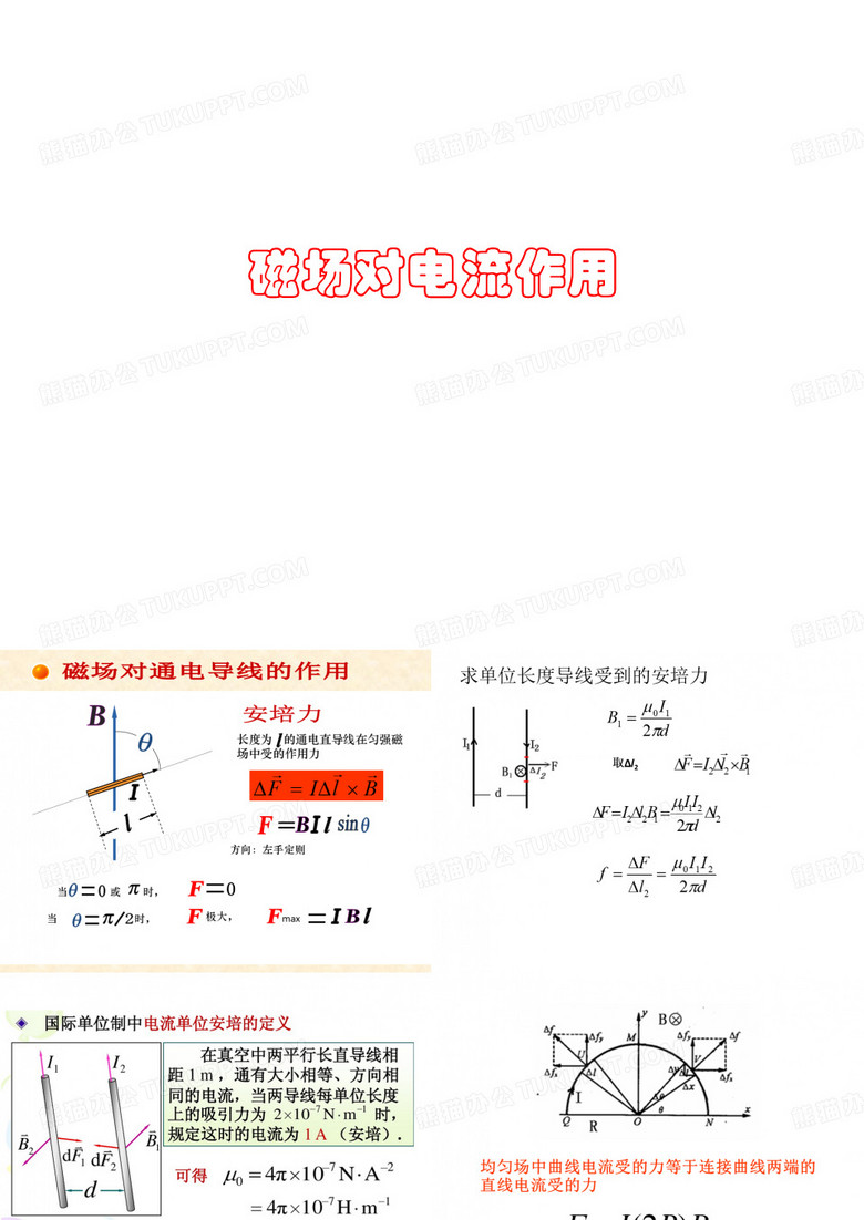 磁场对电流作用