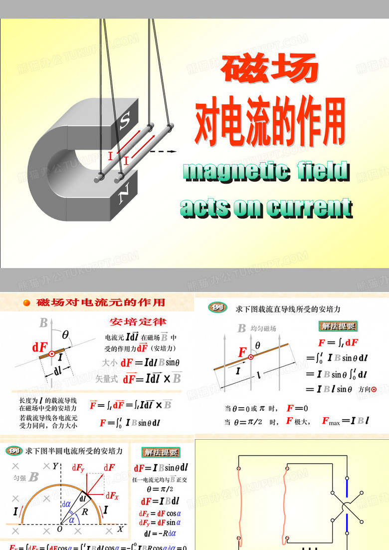 磁场对电流作用