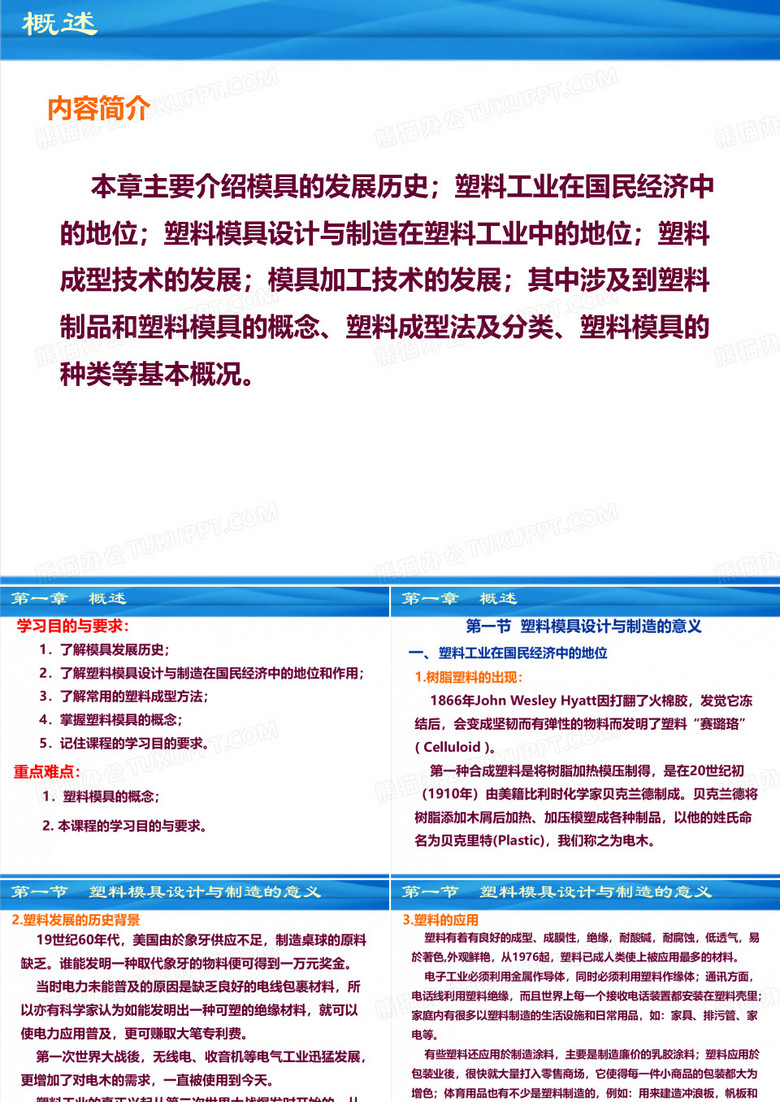 模具设计-塑料模具设计与制造的意义