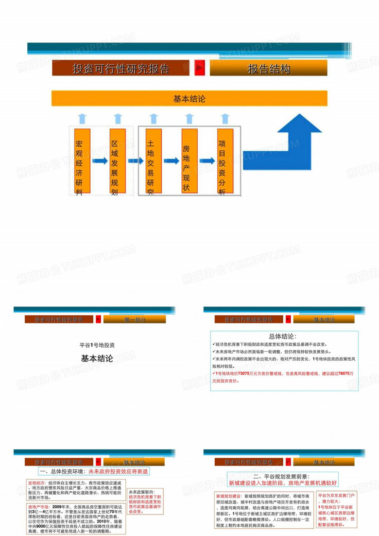 2009北京平谷一号地投资可行性研究报告