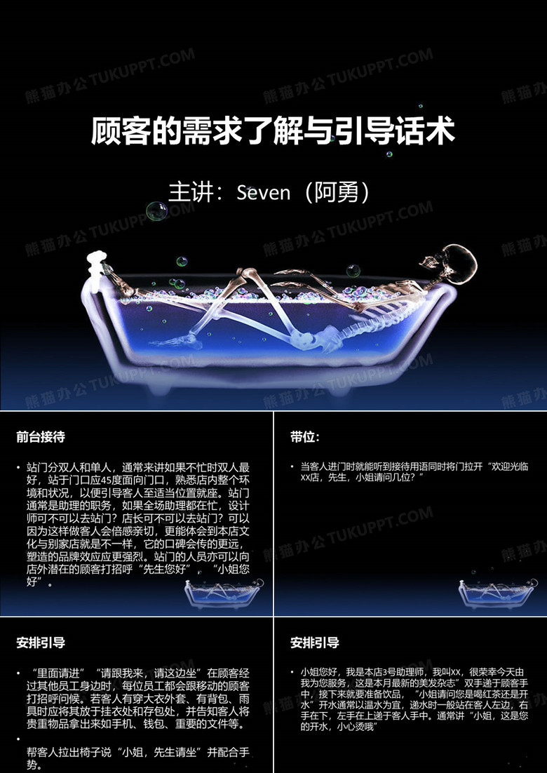 发廊流程话术