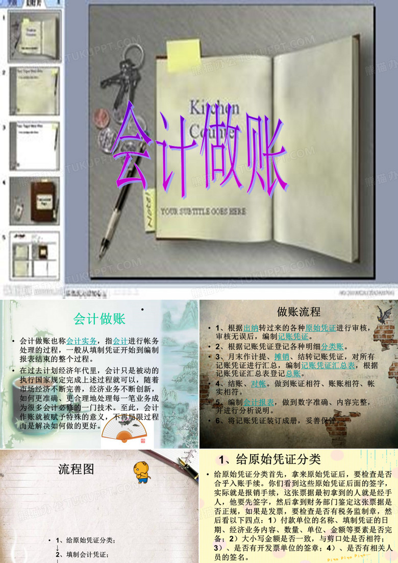 介绍会计做账流程