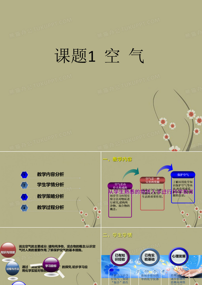 初中化学 空气竞赛课件