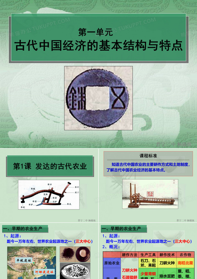 发达的古代农业