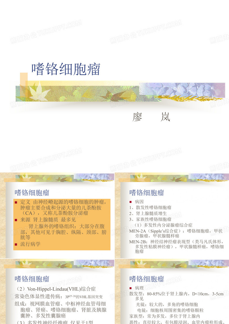 嗜铬细胞瘤