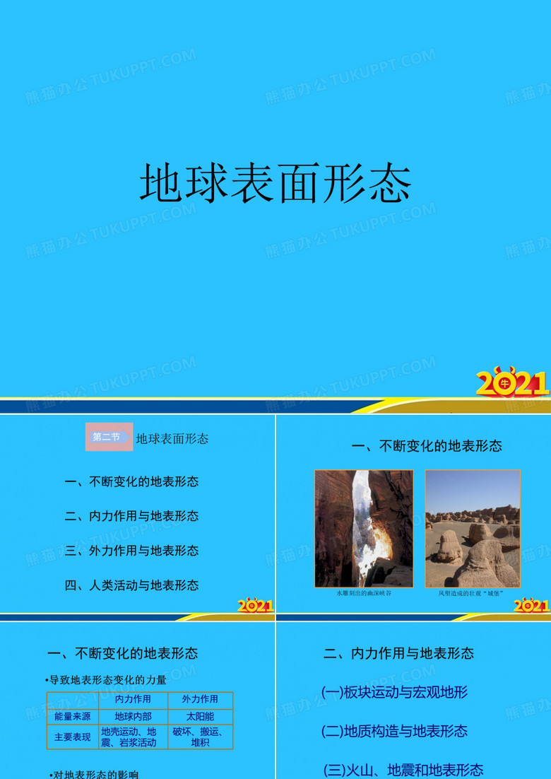 地球表面形态