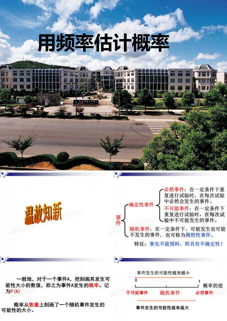 用频率估计概率