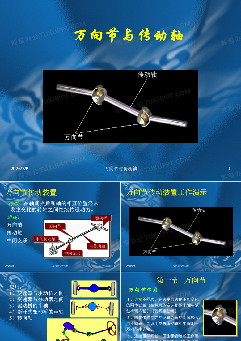 传动轴与万向节