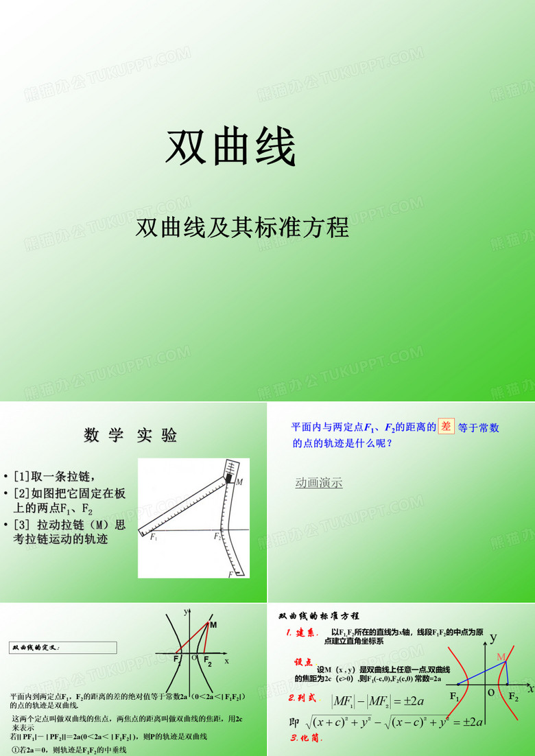 双曲线标准方程