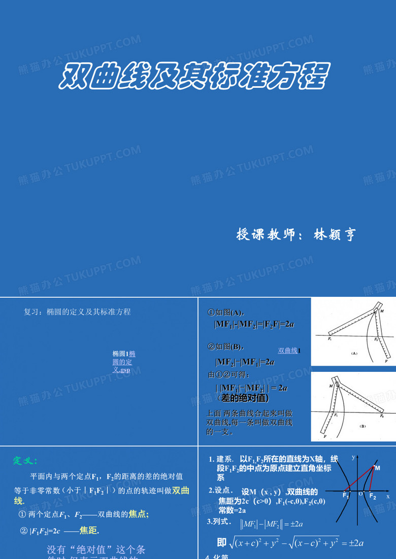 双曲线标准方程
