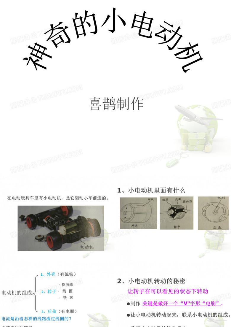 《神奇的小电动机》课件
