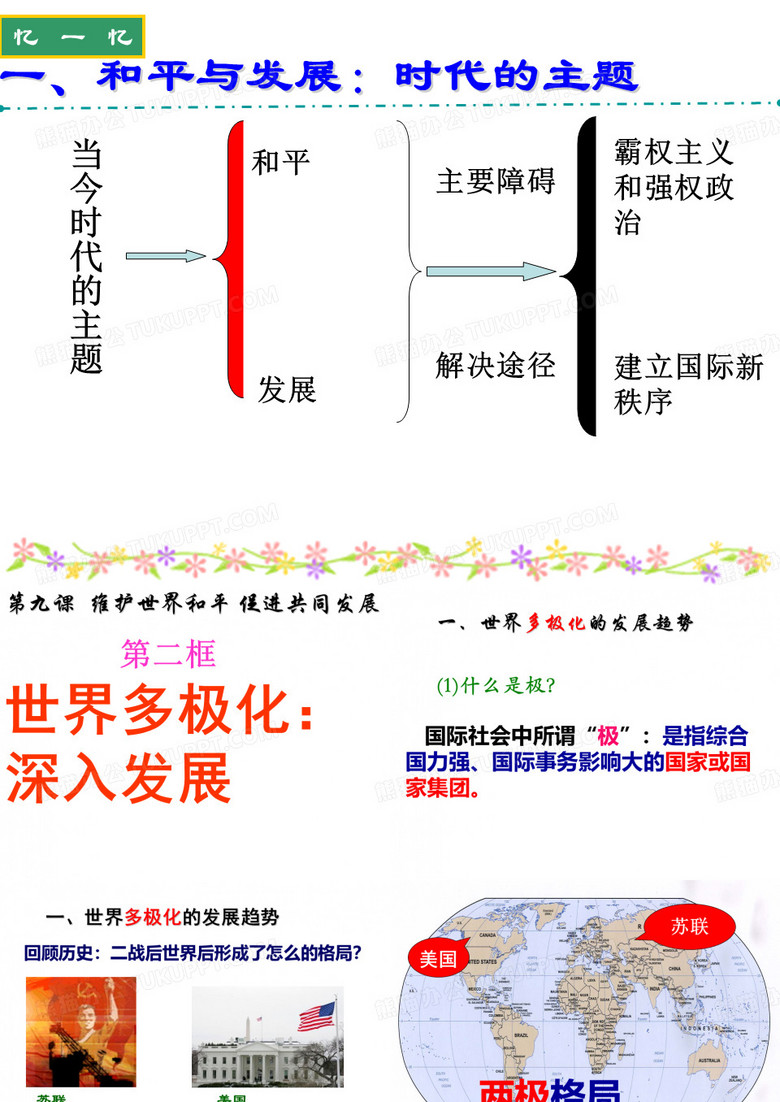 《世界多极化：深入发展》课件.ppt