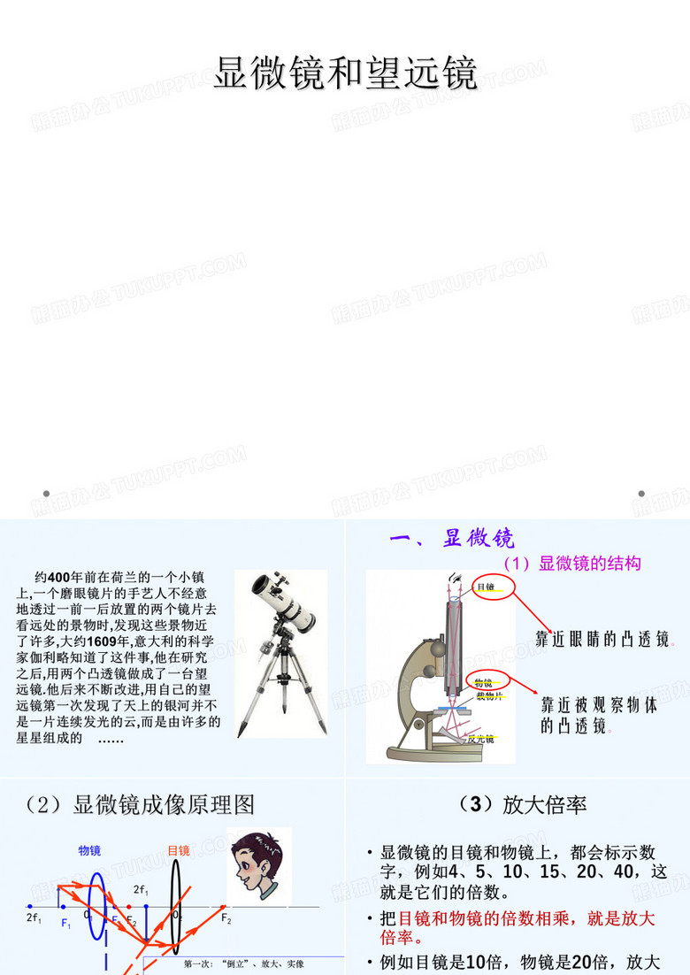 显微镜和望远镜