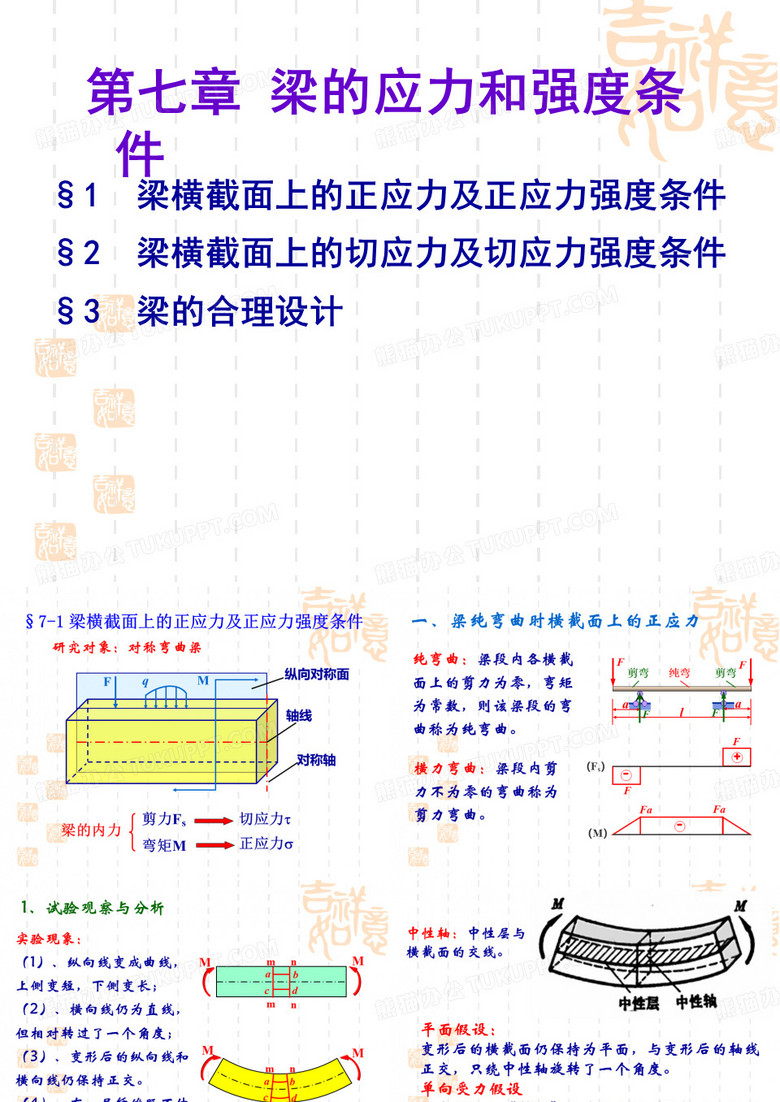 弯曲应力