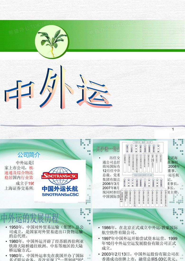 中外运 PPT课件