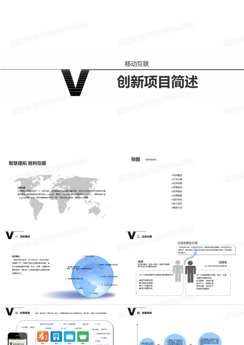 大学生创新创业项目商业计划书模板